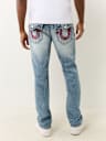 RICKY WARPED HORSESHOE STRAIGHT JEAN