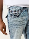 RICKY WARPED HORSESHOE STRAIGHT JEAN