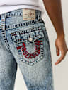 RICKY WARPED HORSESHOE STRAIGHT JEAN