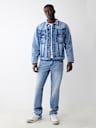 RICKY ROPE STITCH FLAP STRAIGHT JEAN