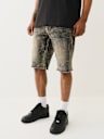 RICKY MARLED SUPER T FRAYED SHORT
