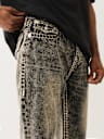 RICKY MARLED SUPER T FRAYED SHORT