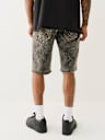RICKY MARLED SUPER T FRAYED SHORT
