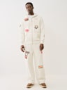 BIG T PATCH ZIP HOODIE