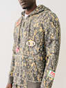 BIG T BUDDHA CAMO ZIP HOODIE