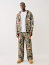 BIG T BUDDHA CAMO SWEAT PANT