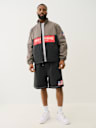 BELTED NYLON TRUE FLAG SHORT