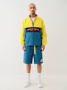BELTED NYLON TRUE FLAG SHORT