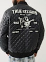 QUILTED FIGHTER BOMBER JACKET