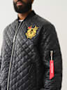 QUILTED FIGHTER BOMBER JACKET