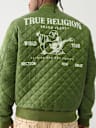 QUILTED FIGHTER BOMBER JACKET