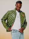 QUILTED FIGHTER BOMBER JACKET