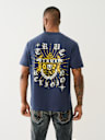 CAMISETA CON ESCUDO BRILLANTE