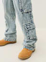 MONO CARGO CON COSTURAS BIG T