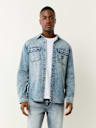 LONG SLEEVE DENIM WORKWEAR SHIRT