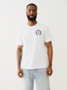 PUFF PRINT BUDDHA FACE TEE
