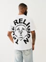 PUFF PRINT BUDDHA FACE TEE