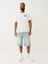 PUFF PRINT BUDDHA FACE TEE