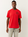PUFF PRINT BUDDHA FACE TEE