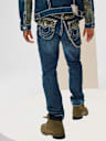 RICKY BUDDHA CAMO SUPER T STRAIGHT JEAN