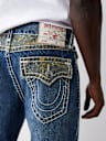 RICKY BUDDHA CAMO SUPER T STRAIGHT JEAN