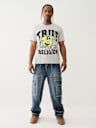 DENIM BIG T CARGO PANT