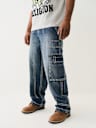 DENIM BIG T CARGO PANT