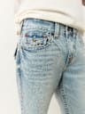 RICKY FRAYED FLAP DENIM SHORT