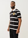 STRIPED CREST POLO SHIRT