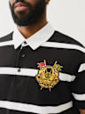 STRIPED CREST POLO SHIRT