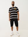 STRIPED CREST POLO SHIRT