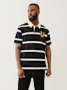 STRIPED CREST POLO SHIRT