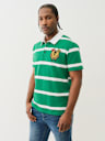 STRIPED CREST POLO SHIRT