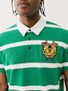 STRIPED CREST POLO SHIRT