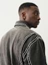 DENIM BIG T JACKET