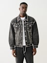 DENIM BIG T JACKET