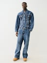 DENIM BIG T JACKET