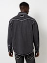 SINGLE NEEDLE DENIM CARPENTER SHIRT