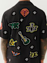 GROOVY EMBROIDERY CAMP COLLAR SHIRT