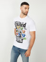 DISTORTED GRAPHIC TEE