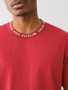 CAMISETA CON LOGOTIPO EN CORDONCILLO JACQUARD