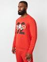 PATCH CREW SWEATSHIRT