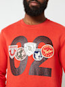 PATCH CREW SWEATSHIRT