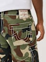 TWILL BIG T CARGO BAGGY PANT 