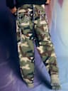 TWILL BIG T CARGO BAGGY PANT 
