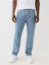RICKY WAVY CHECKERED STRAIGHT JEAN 