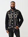 JIMMY ROPE STITCH DENIM JACKET