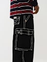 VELVET BIG T CARGO BAGGY PANT
