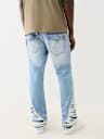JOEY DESTROYED SLIT SLIM FLARE JEAN
