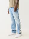 JOEY DESTROYED SLIT SLIM FLARE JEAN